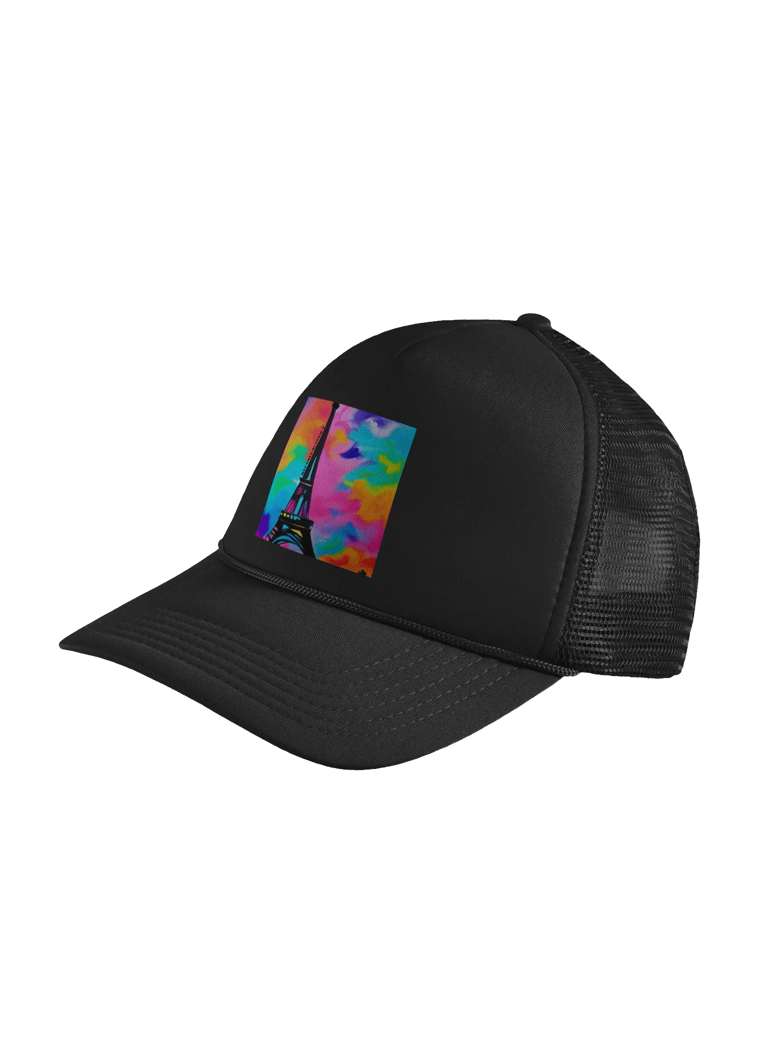 EIFFEL PARIS • BLACK TRUCKER HAT product image (7)