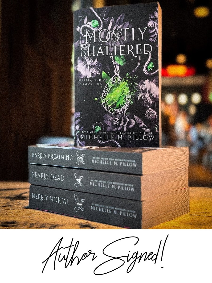 SIGNED: Complete Merely Mortal Series Paperback 4 Book Bundle product image (2)