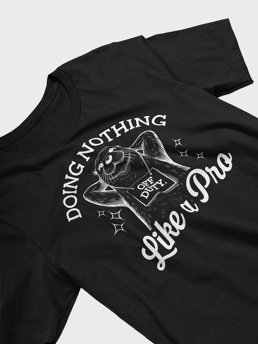 Otter Doing Nothing Like A Pro Unisex Tee product image (4)