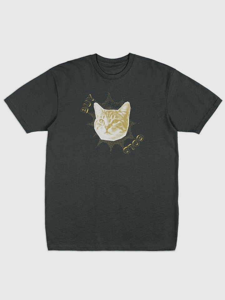 Buy Gold Cat Premium Graphic Tee product image (1)