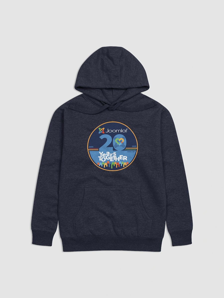 Joomla 20th Anniversary Edition<br />— Unisex Premium Hoodie / Colour— product image (1)