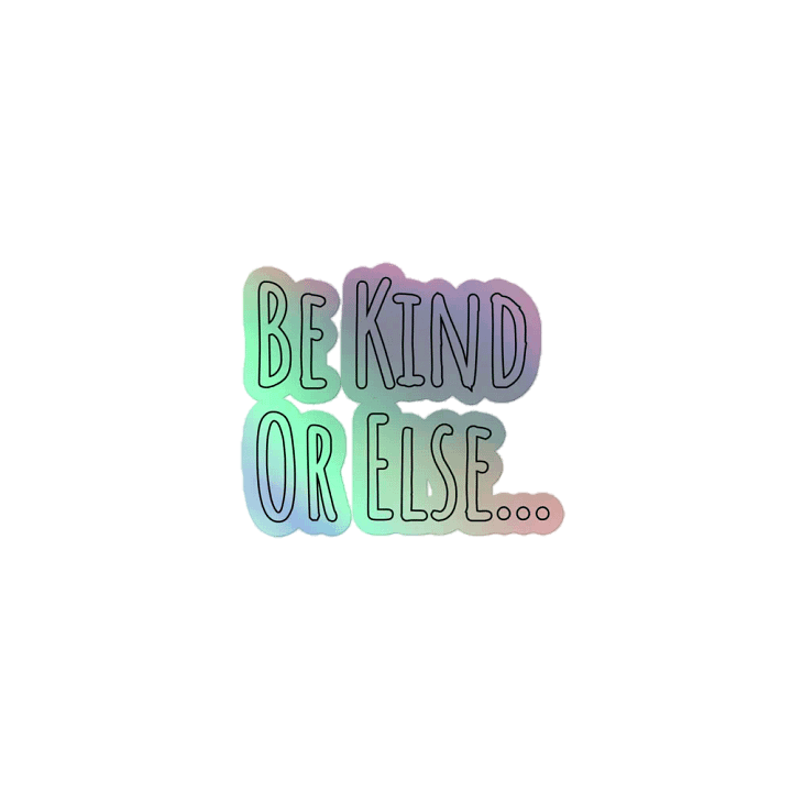 Be kind Sticker product image (1)