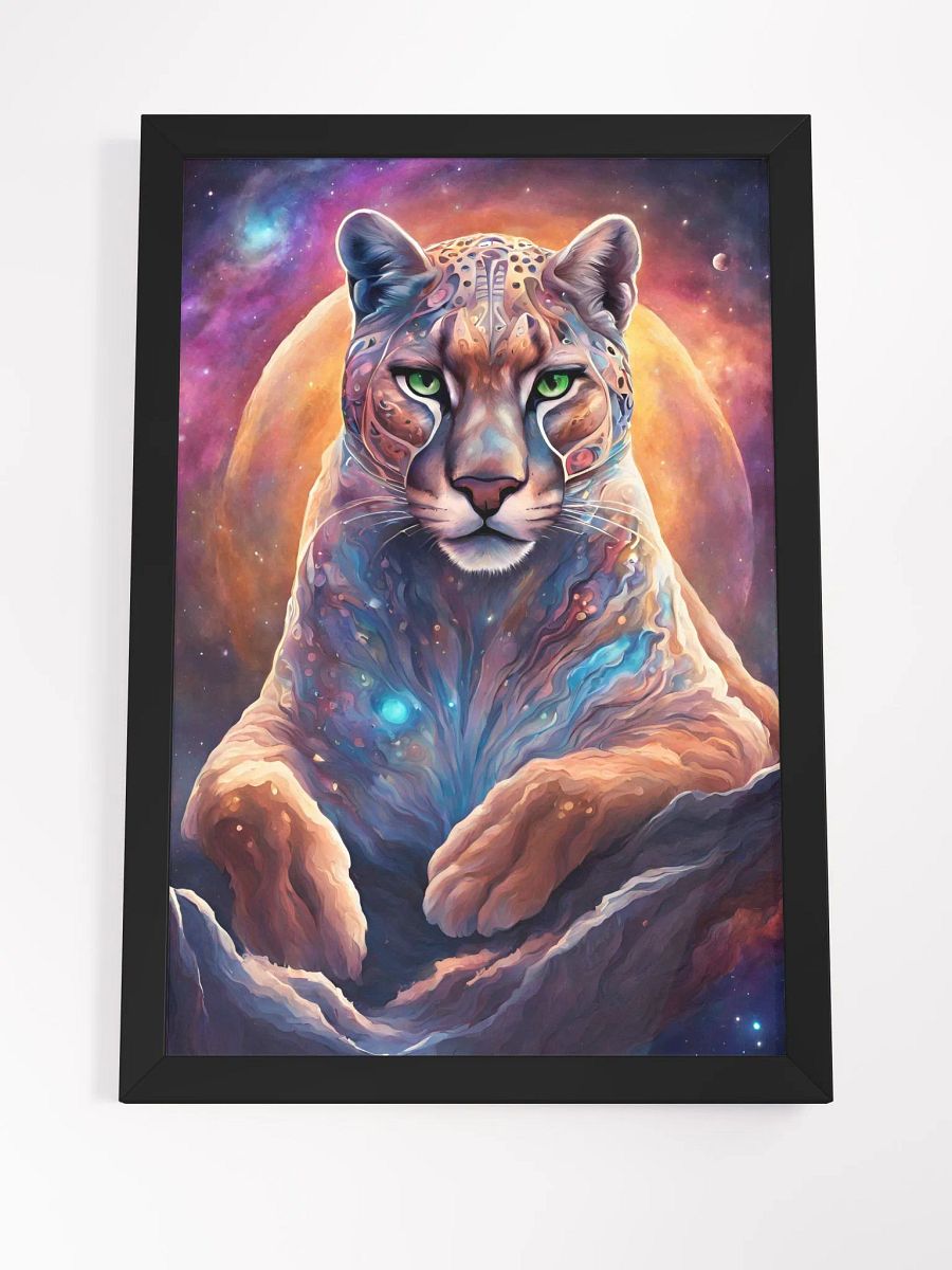Magischer Puma Poster-Druck mit Rahmen product image (4)