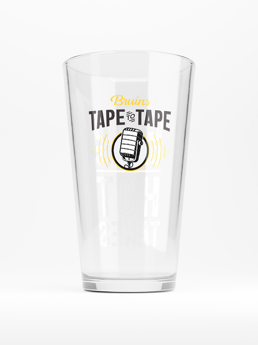 Cold Drinks Hot Take Pint Glass product image (2)