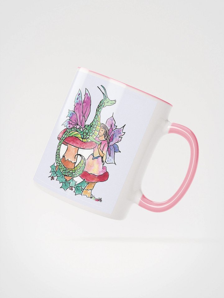 Fairy & Dragon Mug - Lavender Cottage Library product image (2)