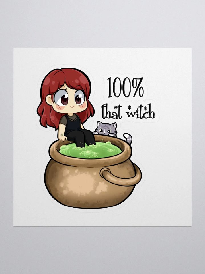 100% that witch Sticker product image (3)