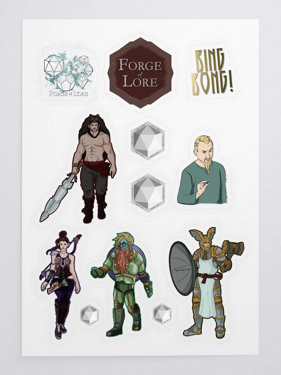 STICKERS! || Forge of Lore product image (3)