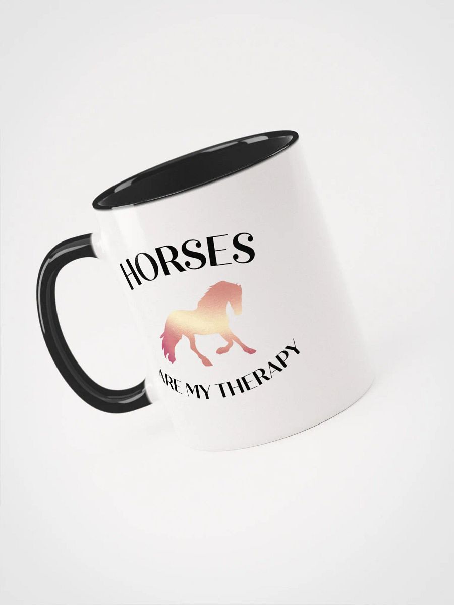 Horses Are My Therapy Mug product image (5)