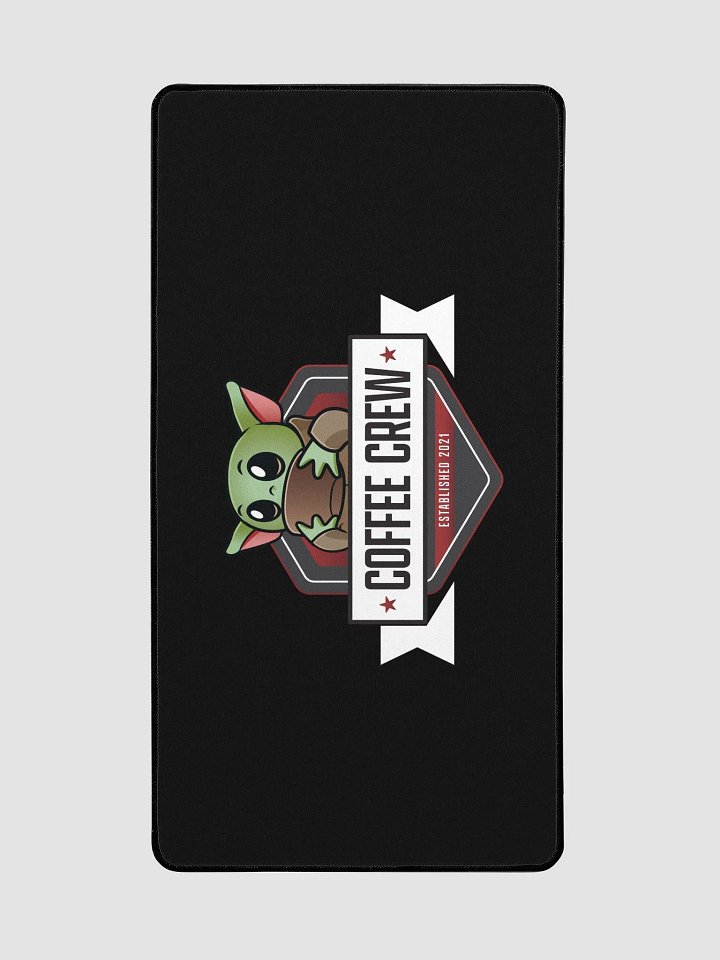 Coffee Crew Desk Mat - Black product image (2)