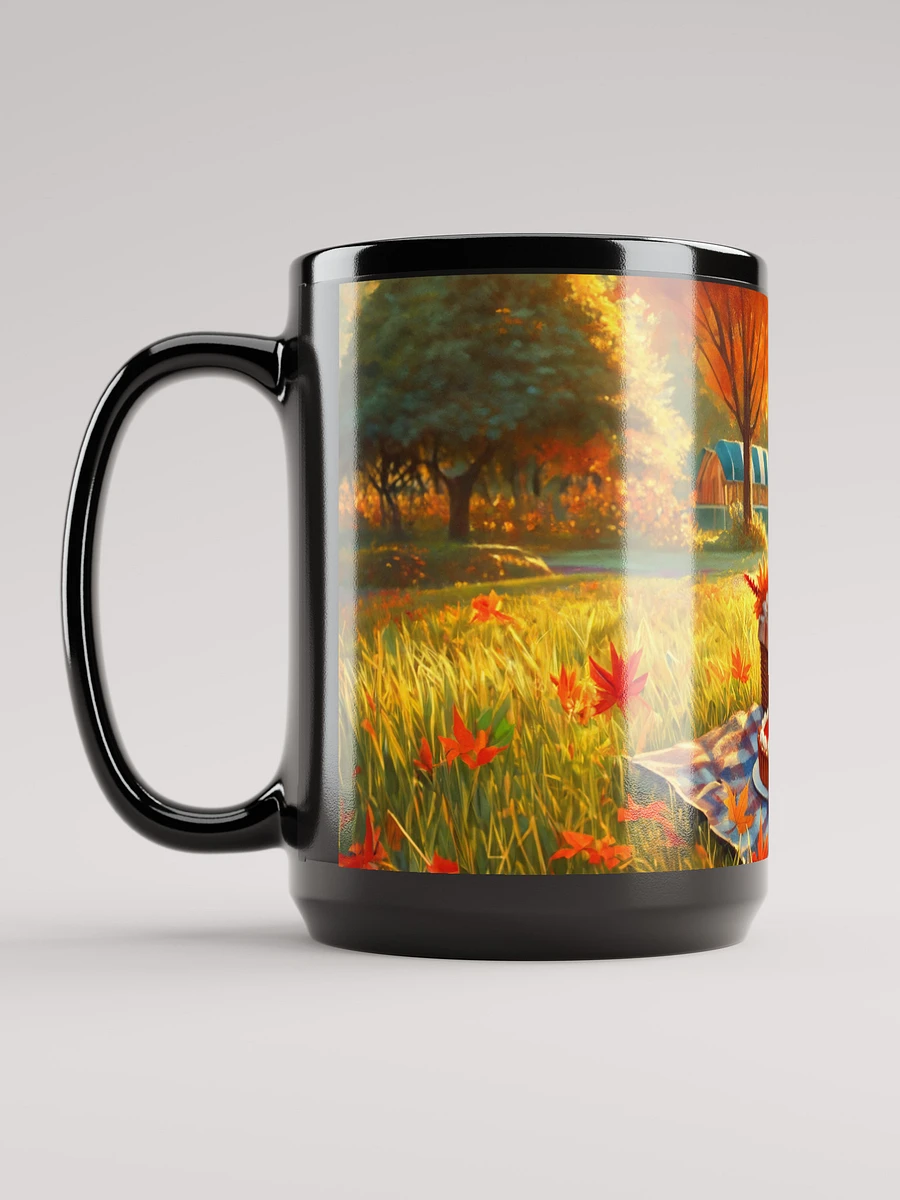 Autumn Picnic - Black Mug 15 oz product image (6)