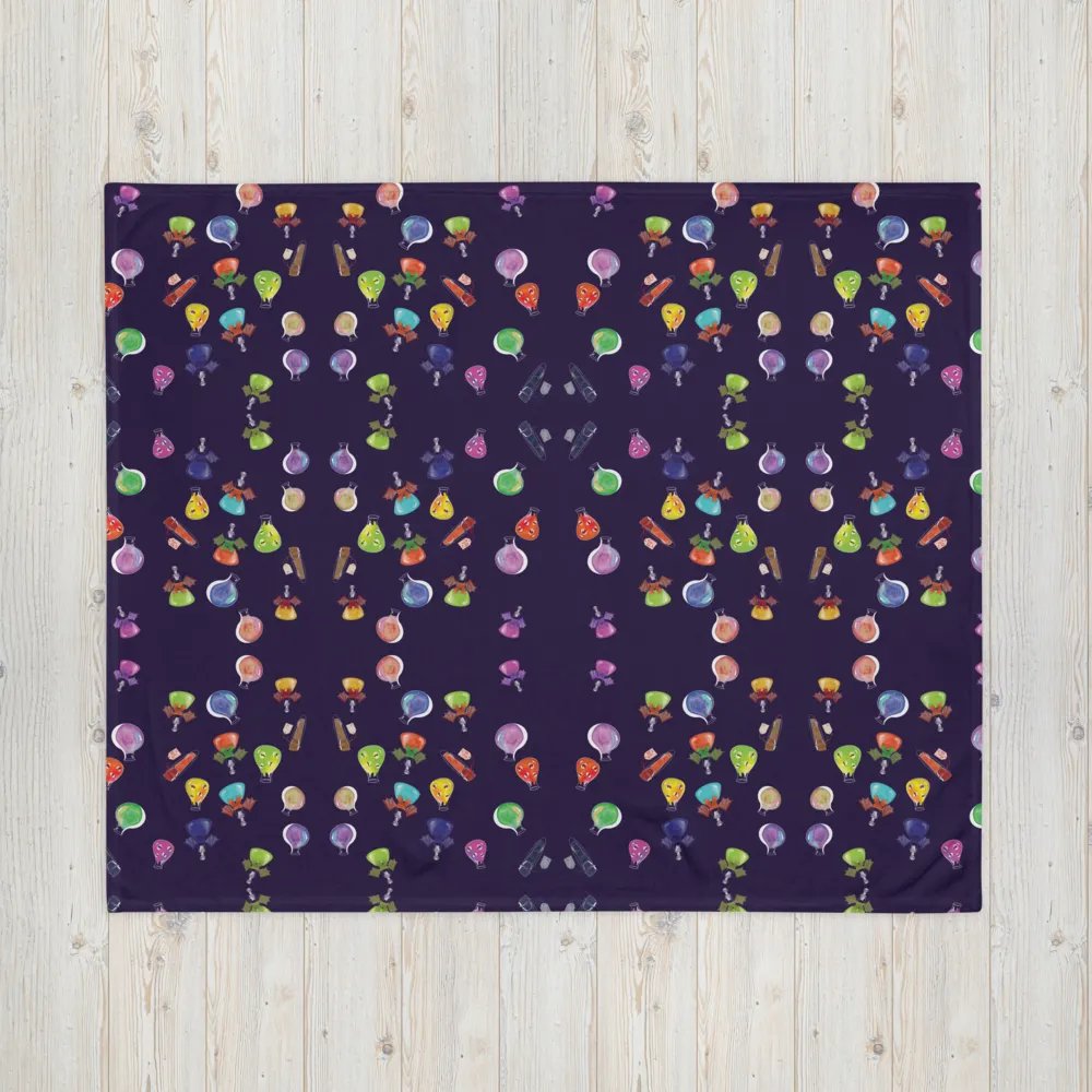 Potion Print Throw Blanket product image (16)