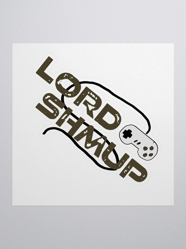 Retro Logo Sticker product image (1)