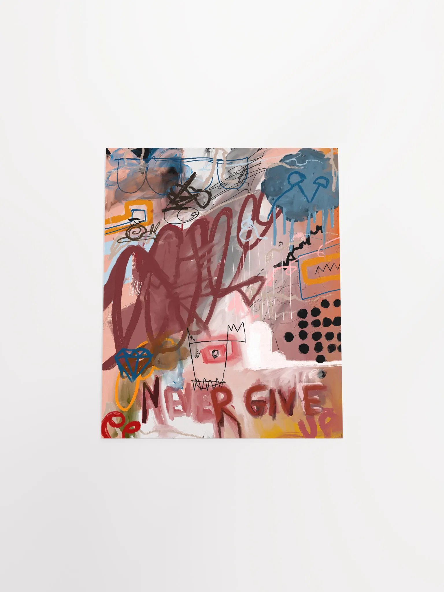 'Never Give Up' Poster product image (4)