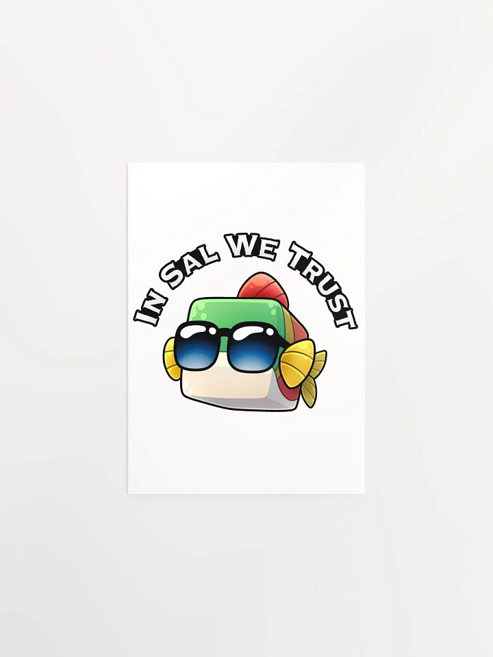 In Sal We Trust Poster product image (4)