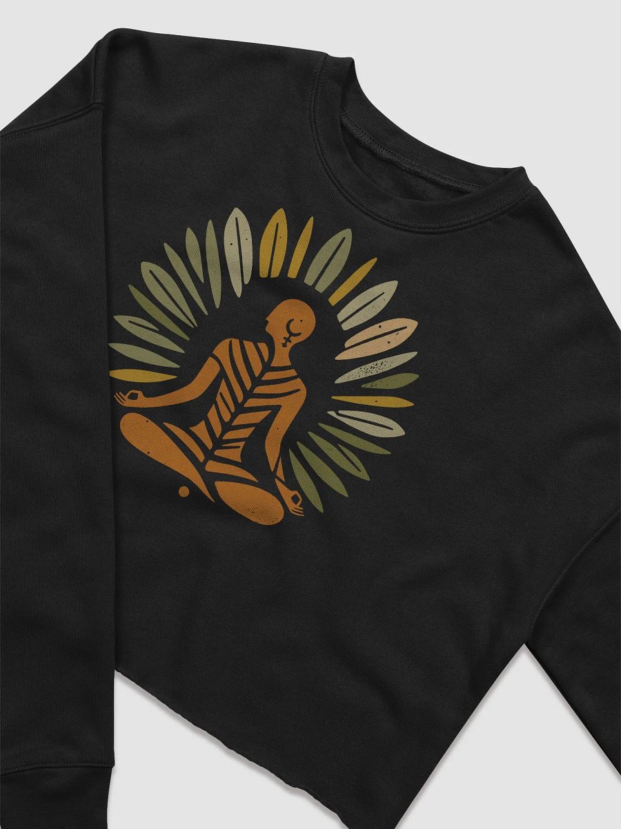 Zen Leaf Meditation Crop | Ancient Wisdom Meets Boho Style product image (3)
