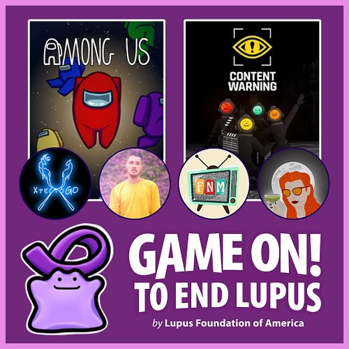 I only post on Instagram to tell you when I’m playing Among Us with friends 😇

We’re closing out #LupusAwarenessMonth with so...