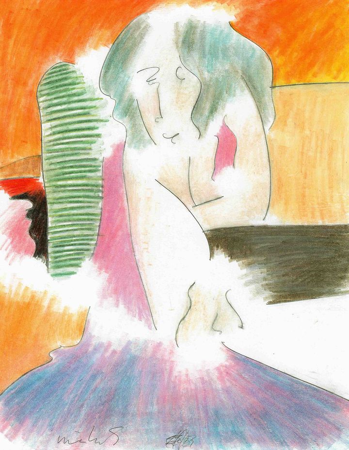 Striped Stockings 08.30.83 print product image (1)