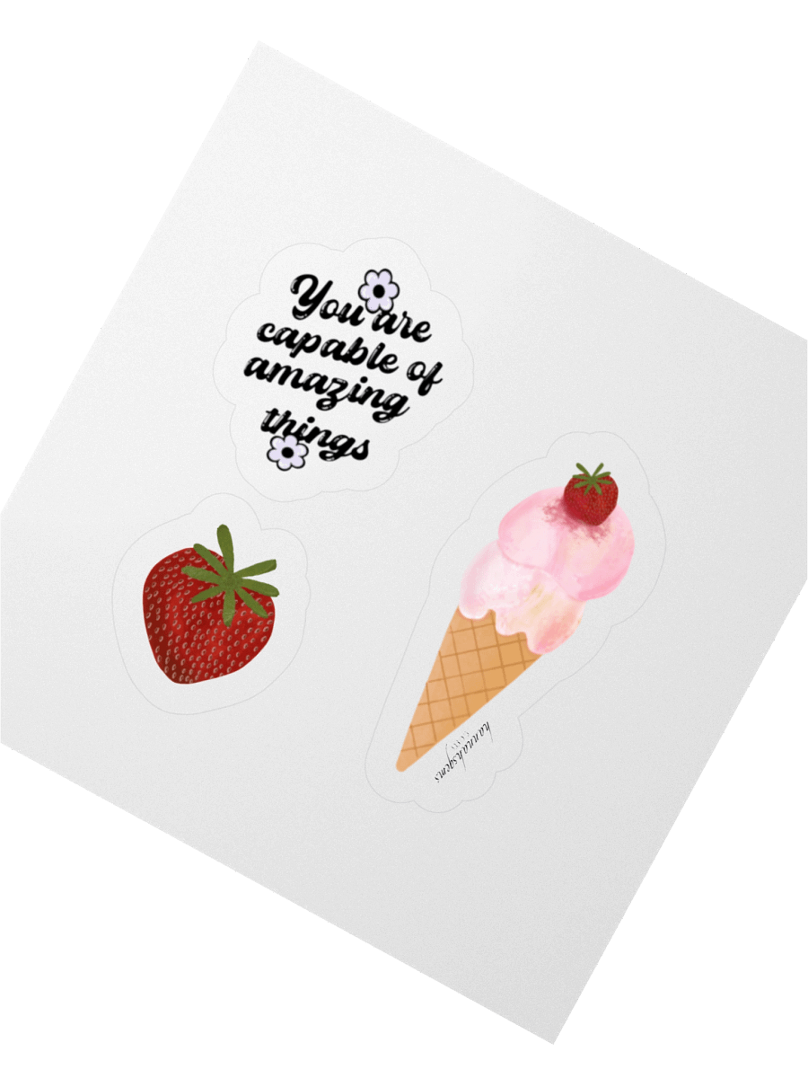 Strawberry Mini Stickers product image (2)