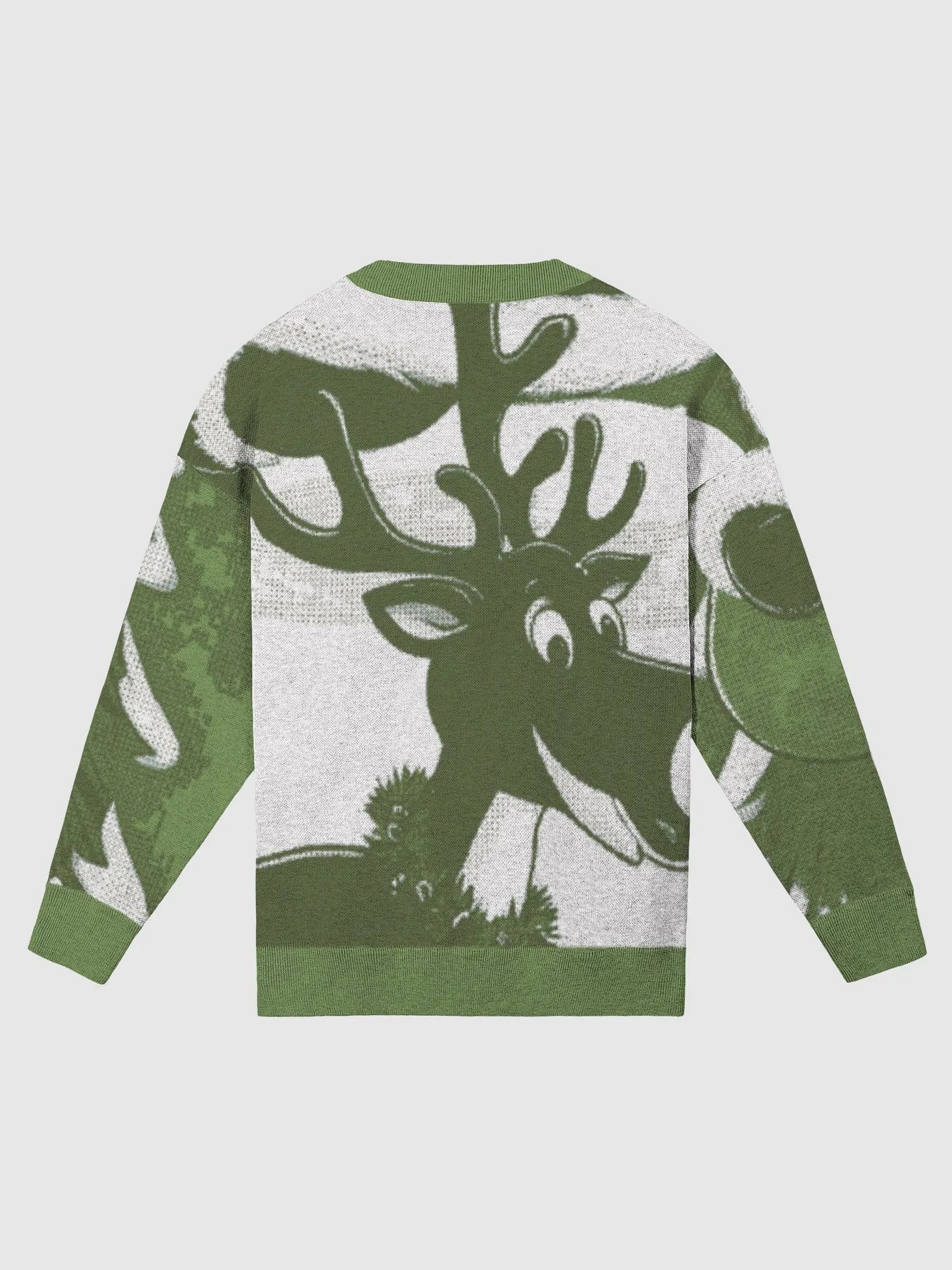 Santa & Reindeer Knitted Crewneck product image (10)