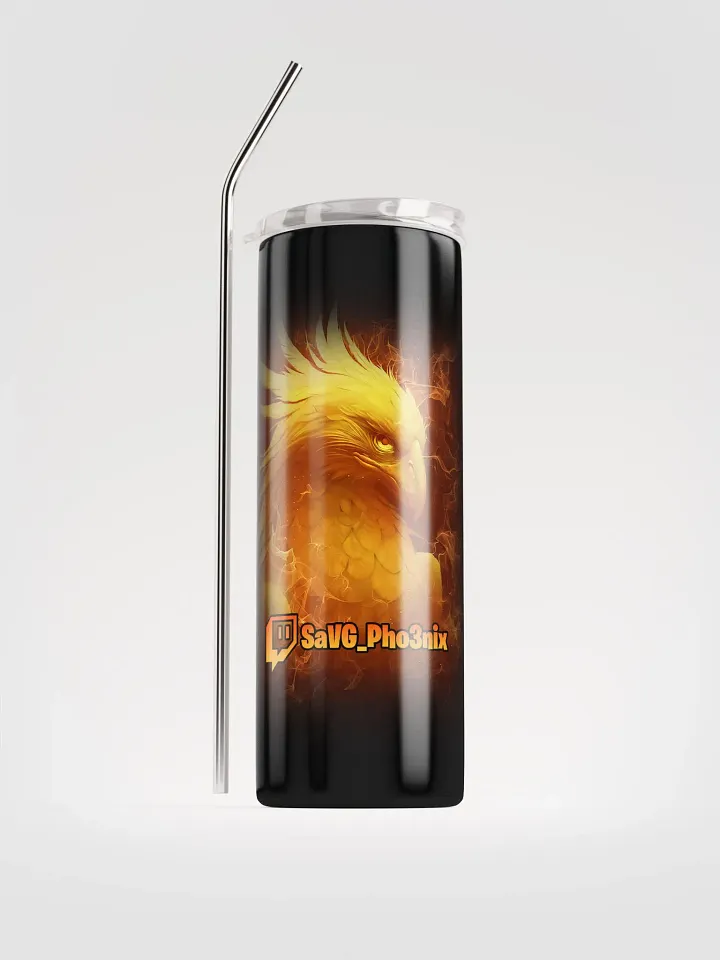 SaVG_Pho3nix Twitch Stainless Steel Tumbler product image (1)