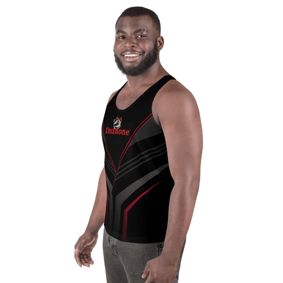 LM2Kone red - Customizable Tank Top - 5% elastane product image (12)