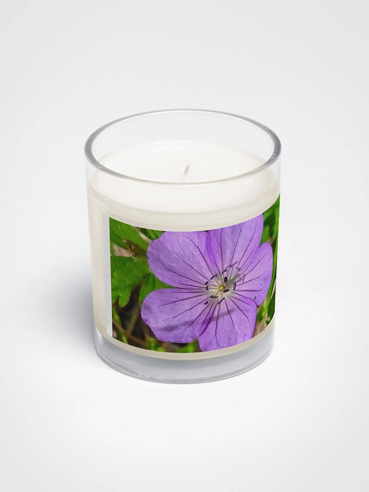 Purple Petal Soy Wax Candle product image (2)