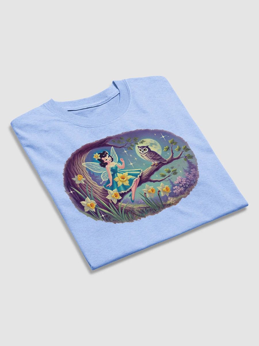 Dafodil Fairy and Owl Unisex T-Shirt product image (7)