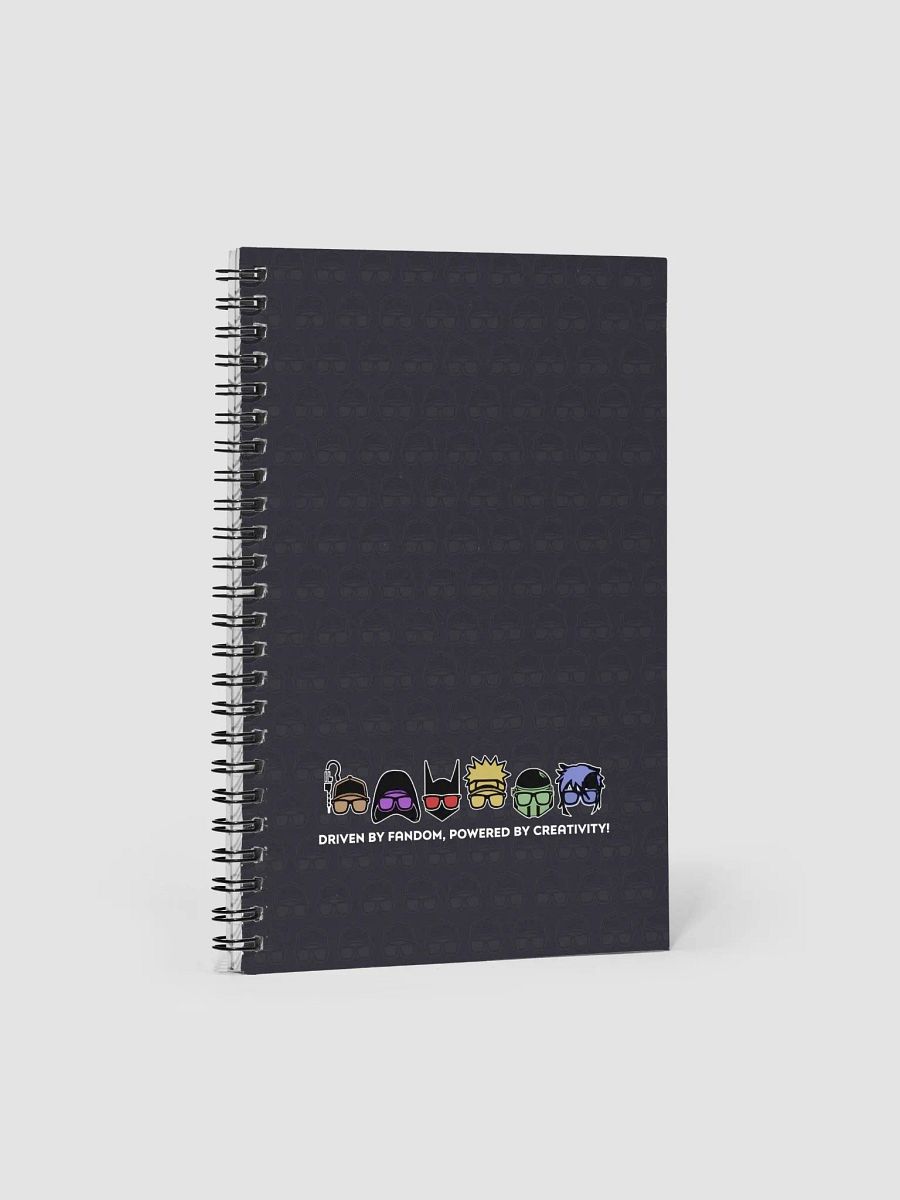 Fandom Icons Spiral Notebook product image (1)