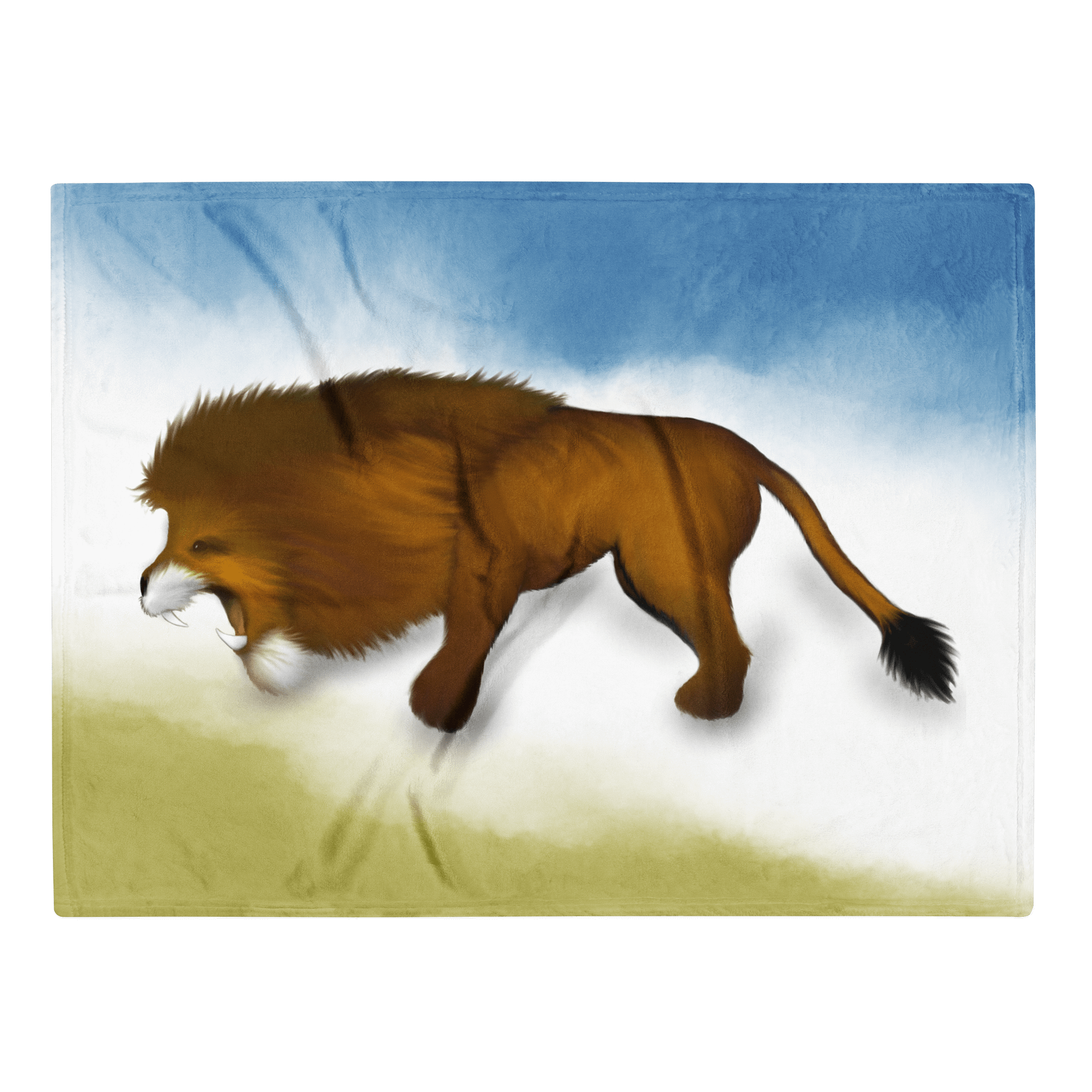Lion Throw Blanket product image (1)