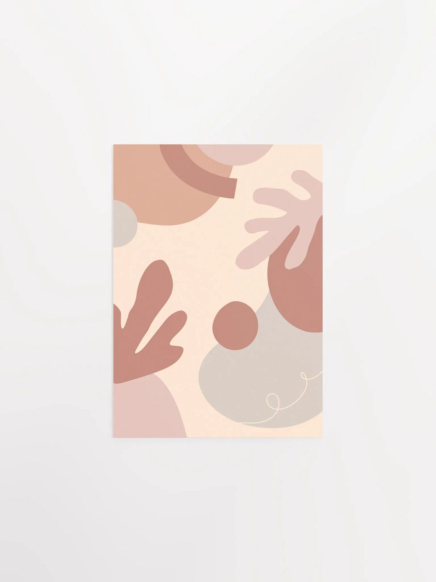 Boho abstract wall art — boho wall decor, aesthetic poster product image (6)