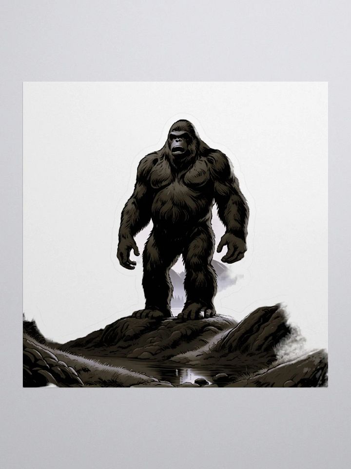 Kiss Cut Bigfoot Stickers product image (1)