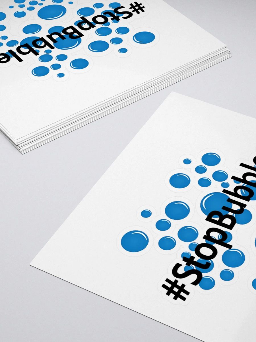 Stop bubbles stickers product image (10)