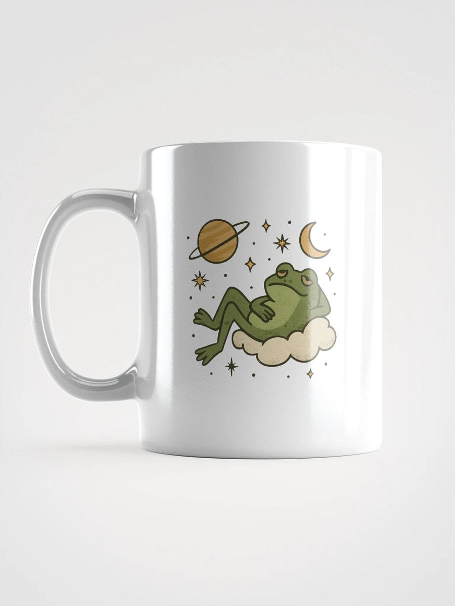 Cosmic Frog White Glossy Mug product image (18)