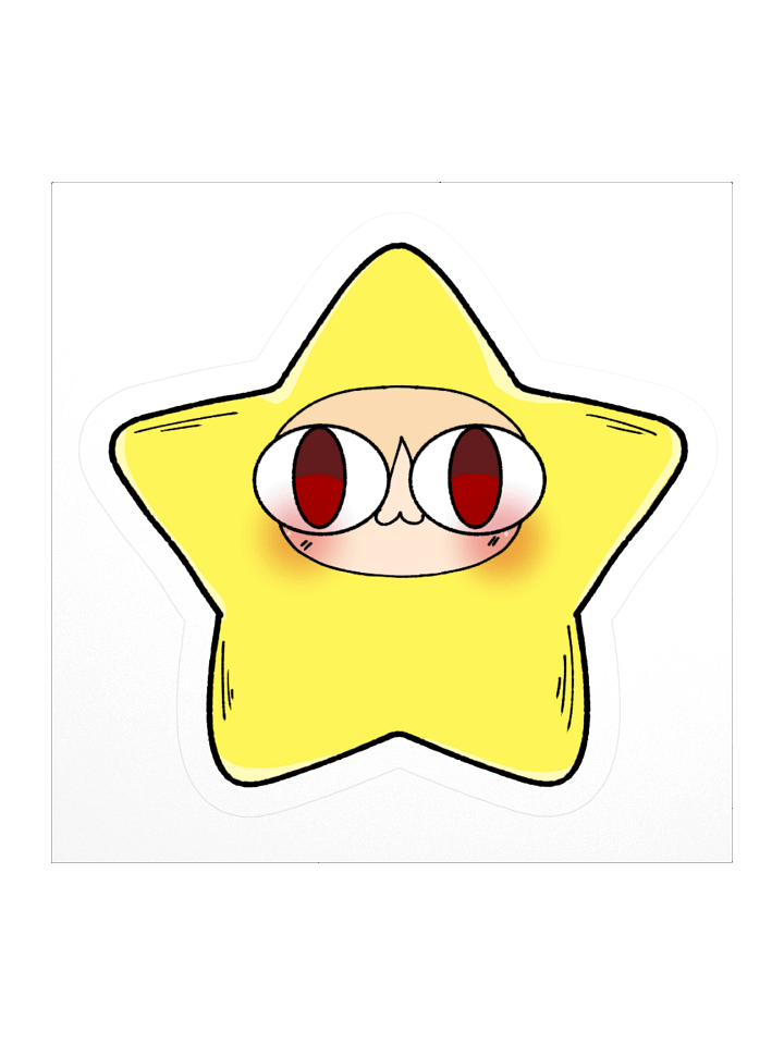 Copy of Neco Arc - Star (Kiss Cut Stickers) product image (2)