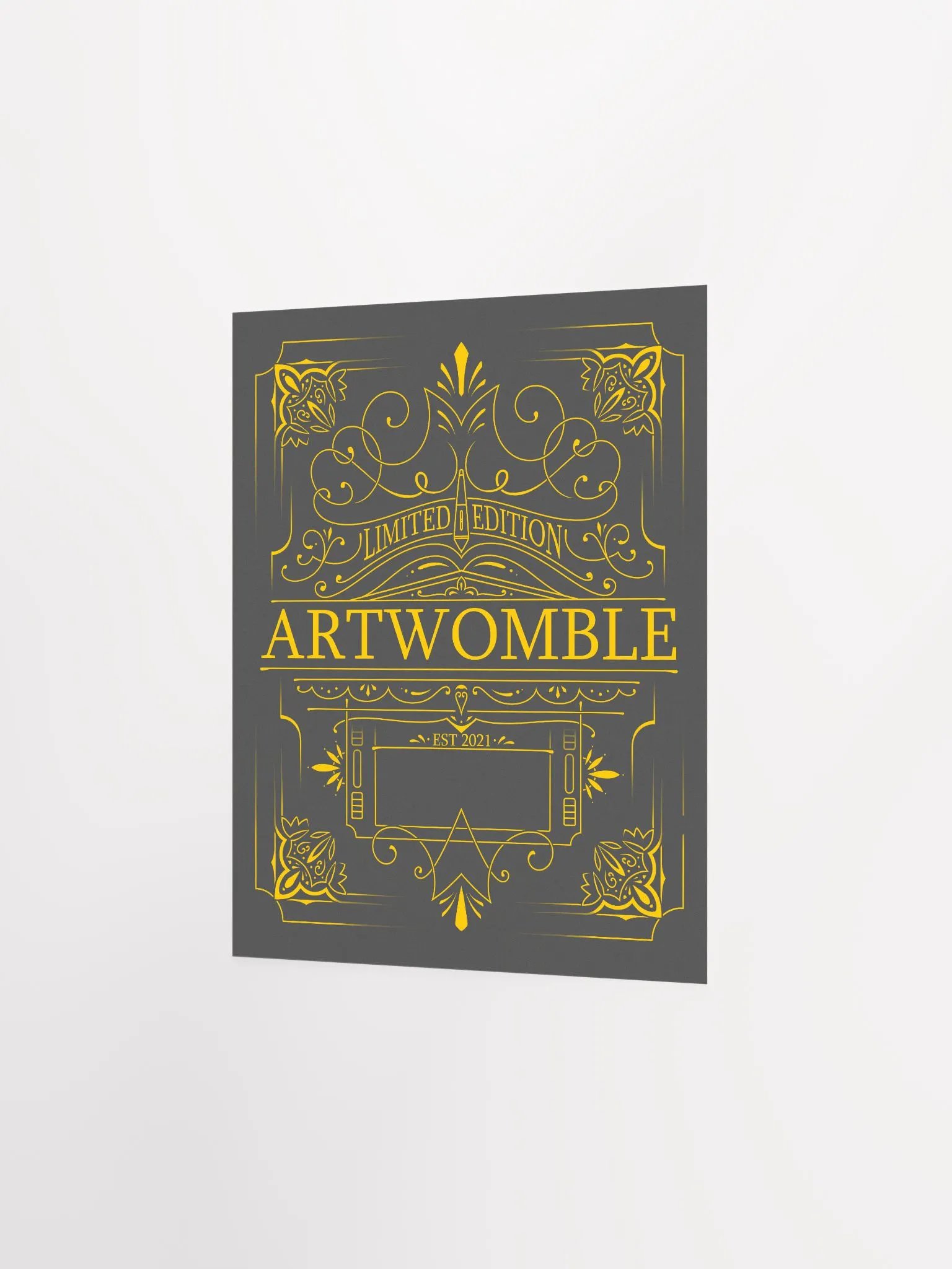 Artwomble Poster - Grey product image (6)