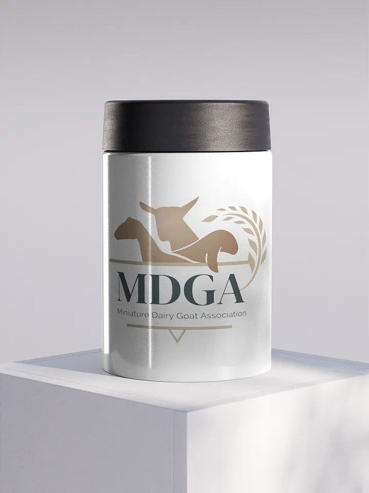 MDGA Logo Stanless Steel Koozie product image (1)