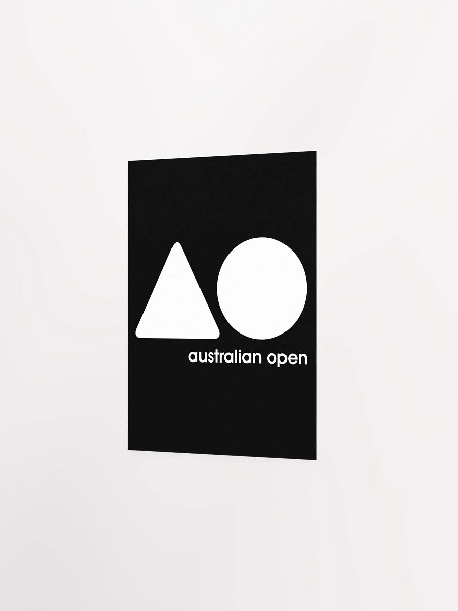 Minimalist Australian Open Logo Poster product image (15)