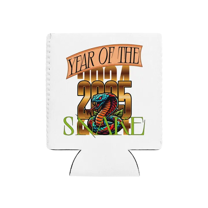 Year Of The Snake 2025 Vibrant Coozie product image (1)