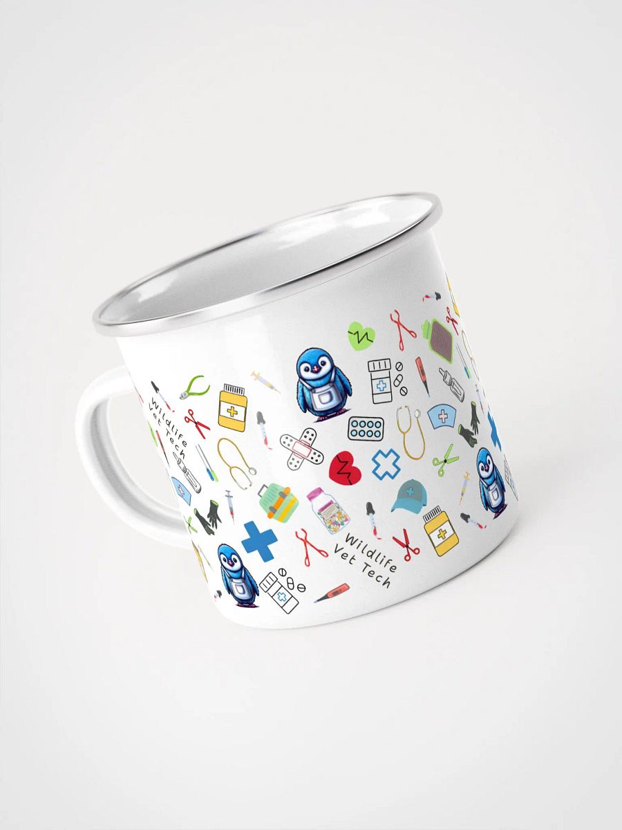 Wildlife Vet Tech Little Blue Penguin Adventure Essential Enamel Mug product image (4)