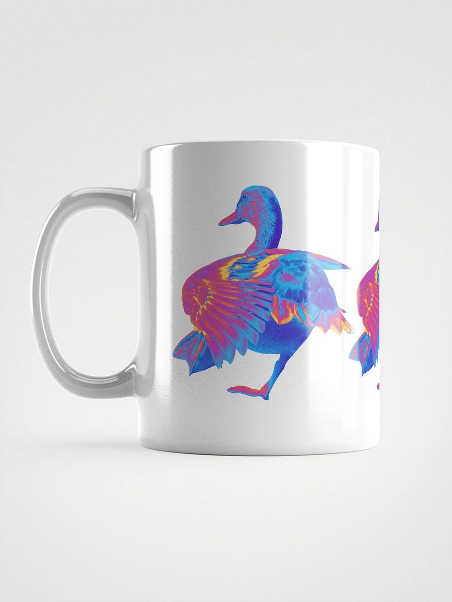 Funky Neon Pink and Blue Duck Mug product image (8)