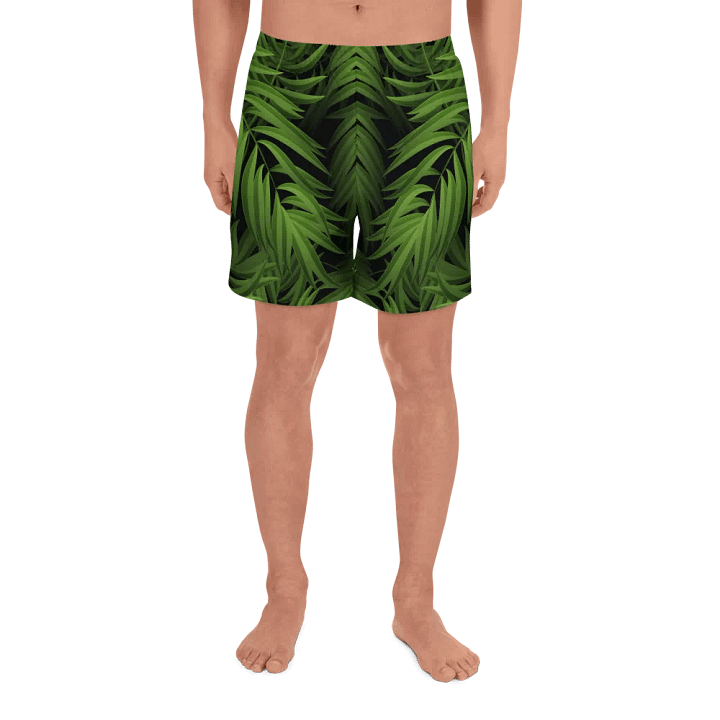 Tropical Breeze Athletic Shorts product image (2)