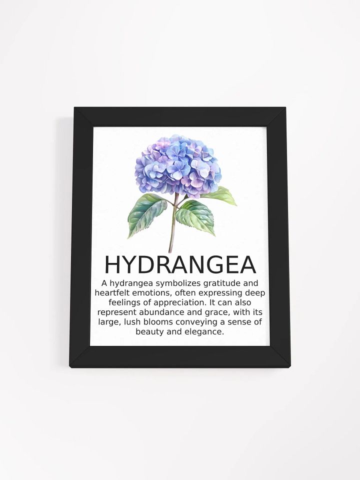 Gratitude Blooms Framed Poster product image (1)