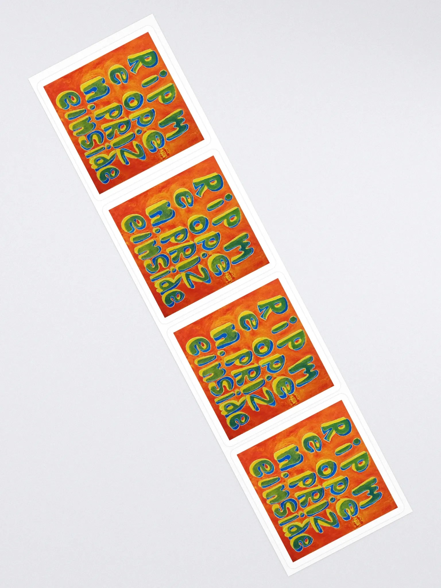 Rip Me Open Prize Inside 4-Pack Stickers product image (3)