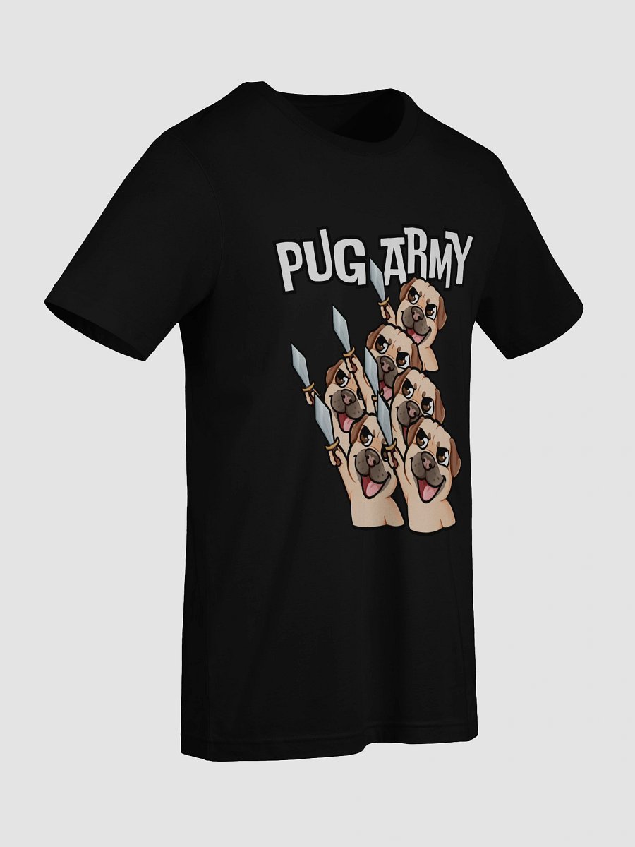 Pug Army - Soft T-Shirt Dark product image (45)