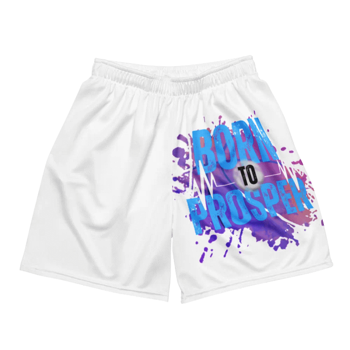 Expressive Born to Prosper Mesh Shorts product image (2)