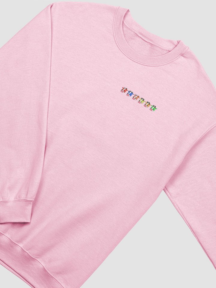 Fruit Cow Truther Crewneck (Pink) product image (2)