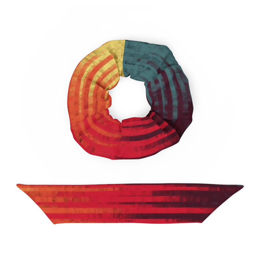 Sunset Spectrum Scrunchie product image (4)
