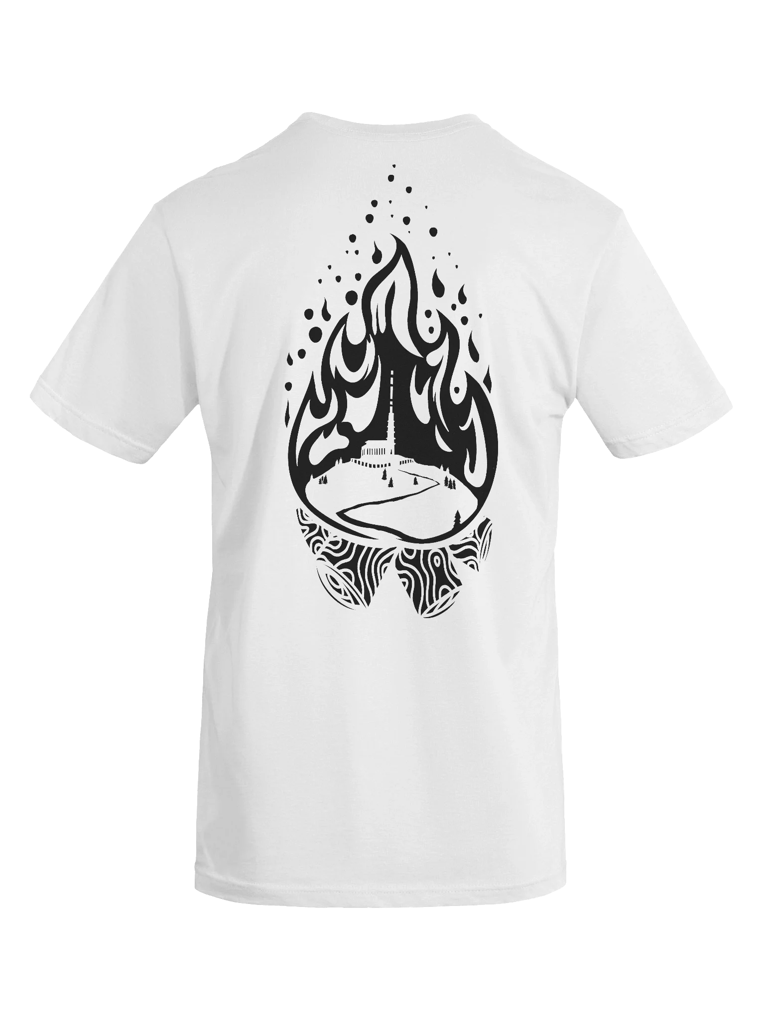 FIRESIDE T-Shirt (White) product image (10)