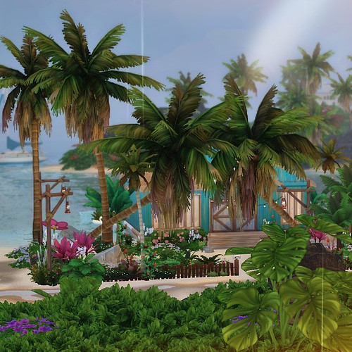 A beautiful beach house that held such hope…until the zombies showed up and ruined everything 🤣 I added mods to my Sims gamep...