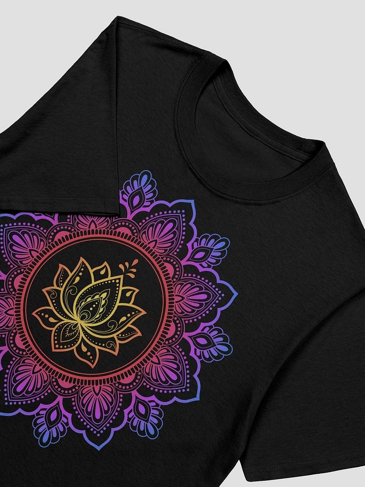 Mandala with Lotus - Tee product image (2)